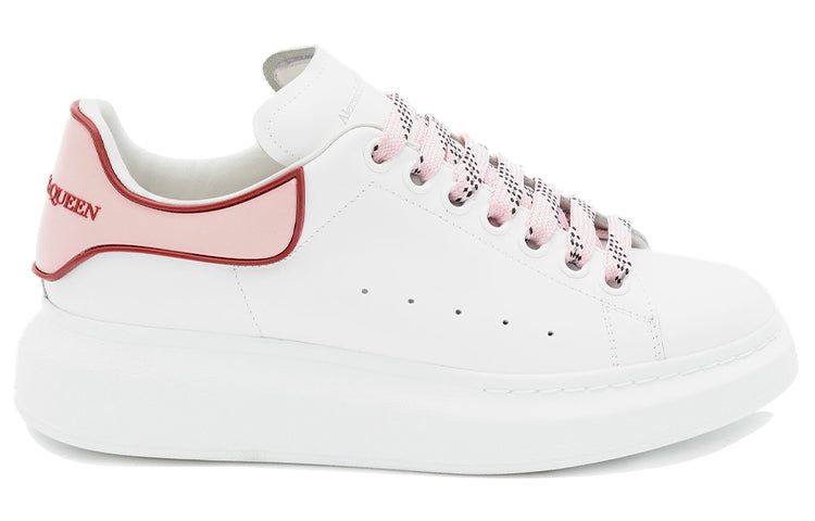 (WMNS) Alexander McQueen Oversized Sneaker 'White Pink Carnelian Red' 621056WHXMT9633 sold by KicksCrew product image thumbnail 2