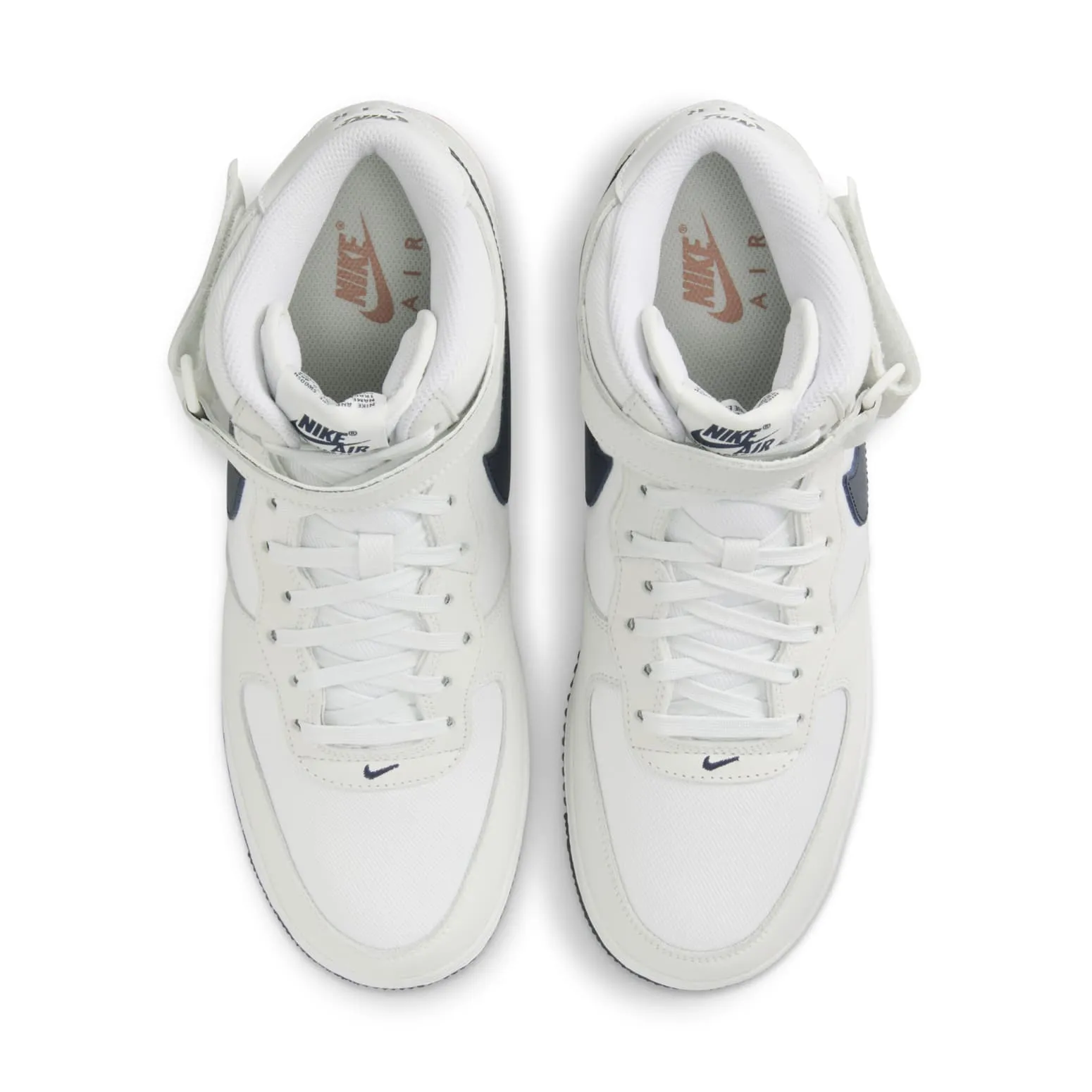 Nike Air Force 1 Mid '07 LX 'Summit White Obsidian' FB8879-100 sold by KicksCrew product image thumbnail 4