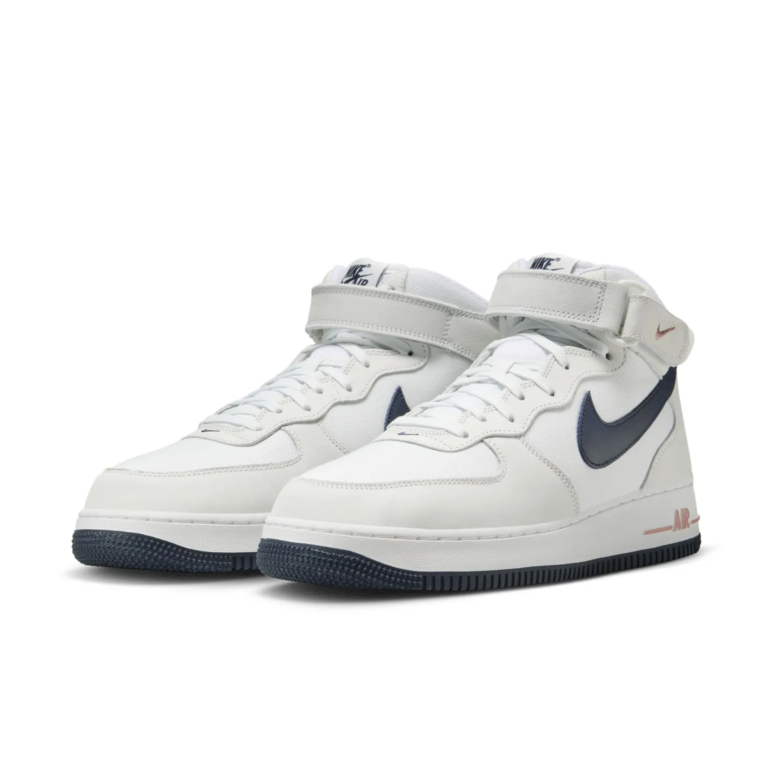 Nike Air Force 1 Mid '07 LX 'Summit White Obsidian' FB8879-100 sold by KicksCrew product image thumbnail 3