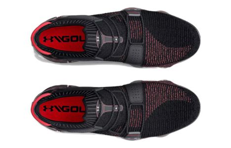 Under Armour HOVR Tour Spikeless Wide Golf Shoes 'Black Red' 3025744-001 sold by KicksCrew