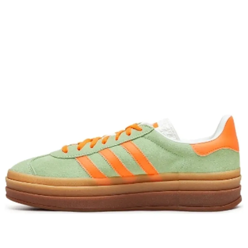 (WMNS) adidas Gazelle Bold 'Green Tan' IH7495 sold by KicksCrew