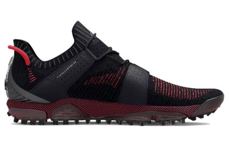 Under Armour HOVR Tour Spikeless Wide Golf Shoes 'Black Red' 3025744-001 sold by KicksCrew