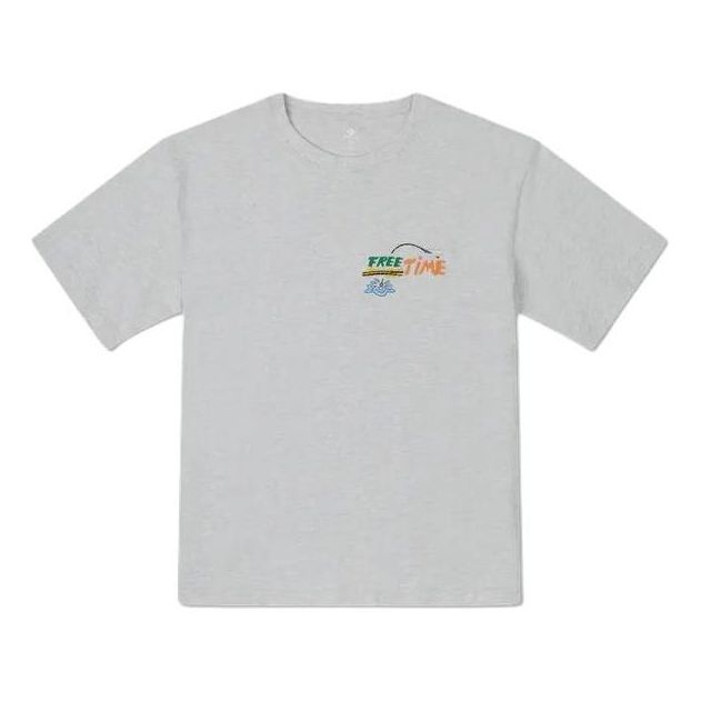 Converse Summer Fishing T-Shirt 'Grey' 10027222-A02 sold by KicksCrew