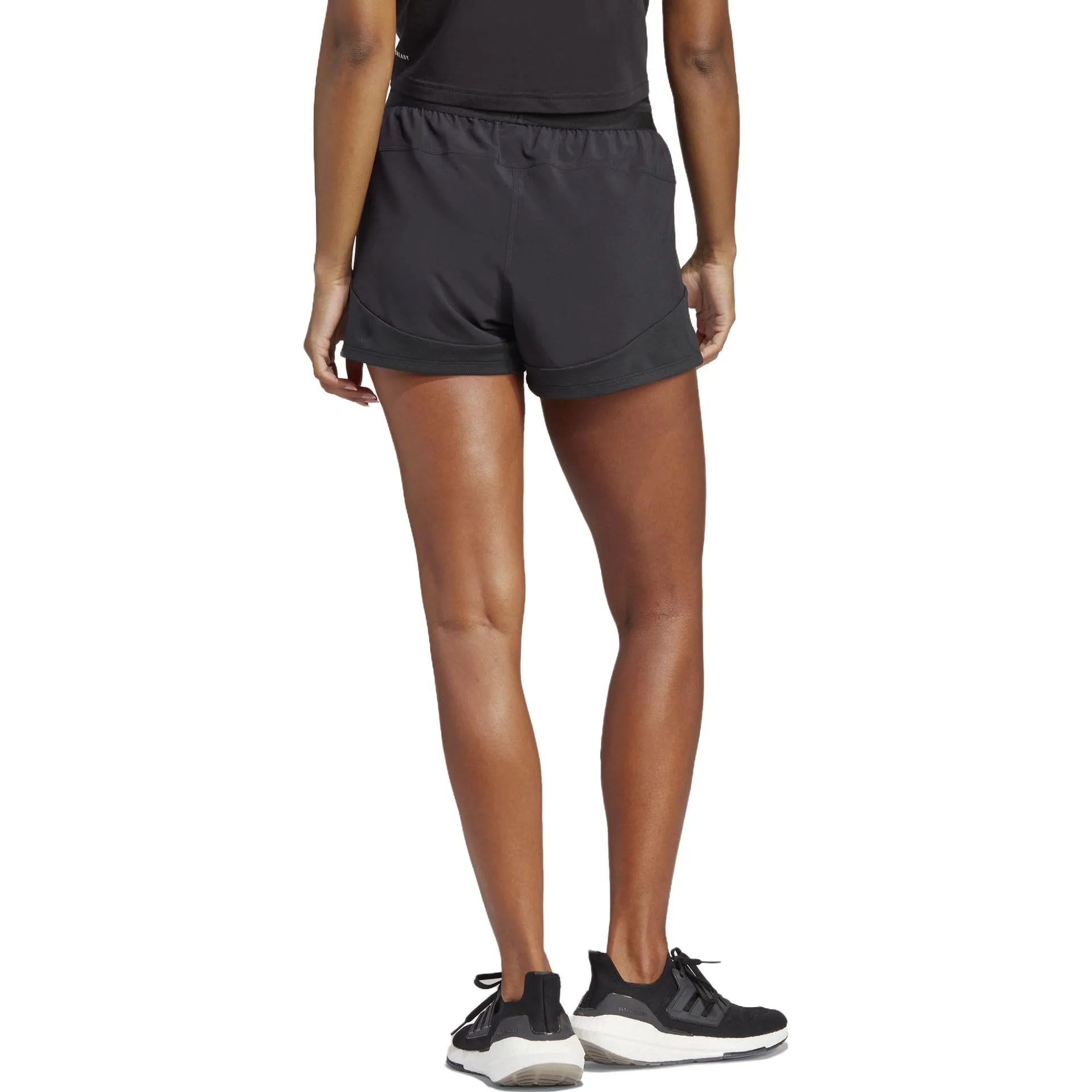 (WMNS) adidas Training Hyperglam Pacer Shorts Asia Sizing 'Black' IC8061 sold by KicksCrew product image thumbnail 3
