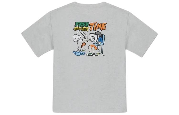 Converse Summer Fishing T-Shirt 'Grey' 10027222-A02 sold by KicksCrew product image thumbnail 2