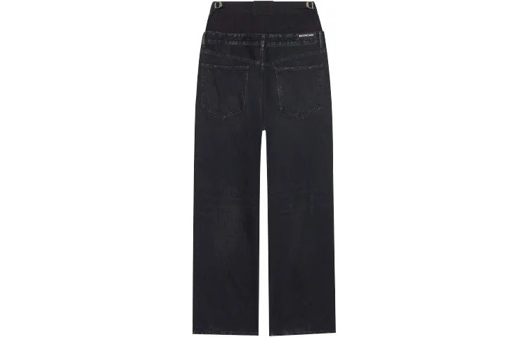 Balenciaga Double Waistband Pants 'Black' 661609TBP471055 sold by KicksCrew product image thumbnail 2