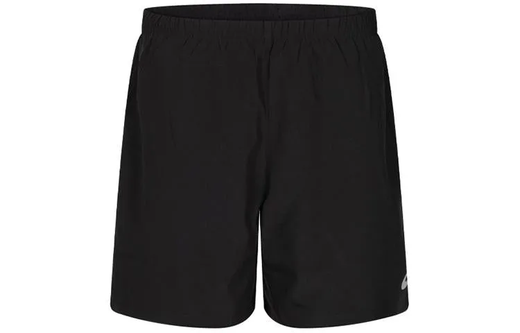ASICS Logo with Back Zip Pocket Shorts 'Black' 2011D048-001 sold by KicksCrew product image thumbnail 2