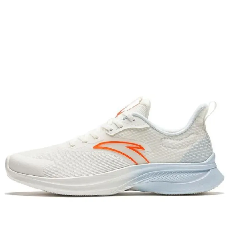 ANTA Running Series Sneakers Knit 'White Orange Blue' 912335501-4 sold by KicksCrew