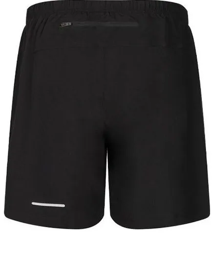 ASICS Logo with Back Zip Pocket Shorts 'Black' 2011D048-001 sold by KicksCrew