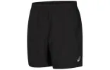 ASICS Logo with Back Zip Pocket Shorts 'Black' 2011D048-001 sold by KicksCrew
