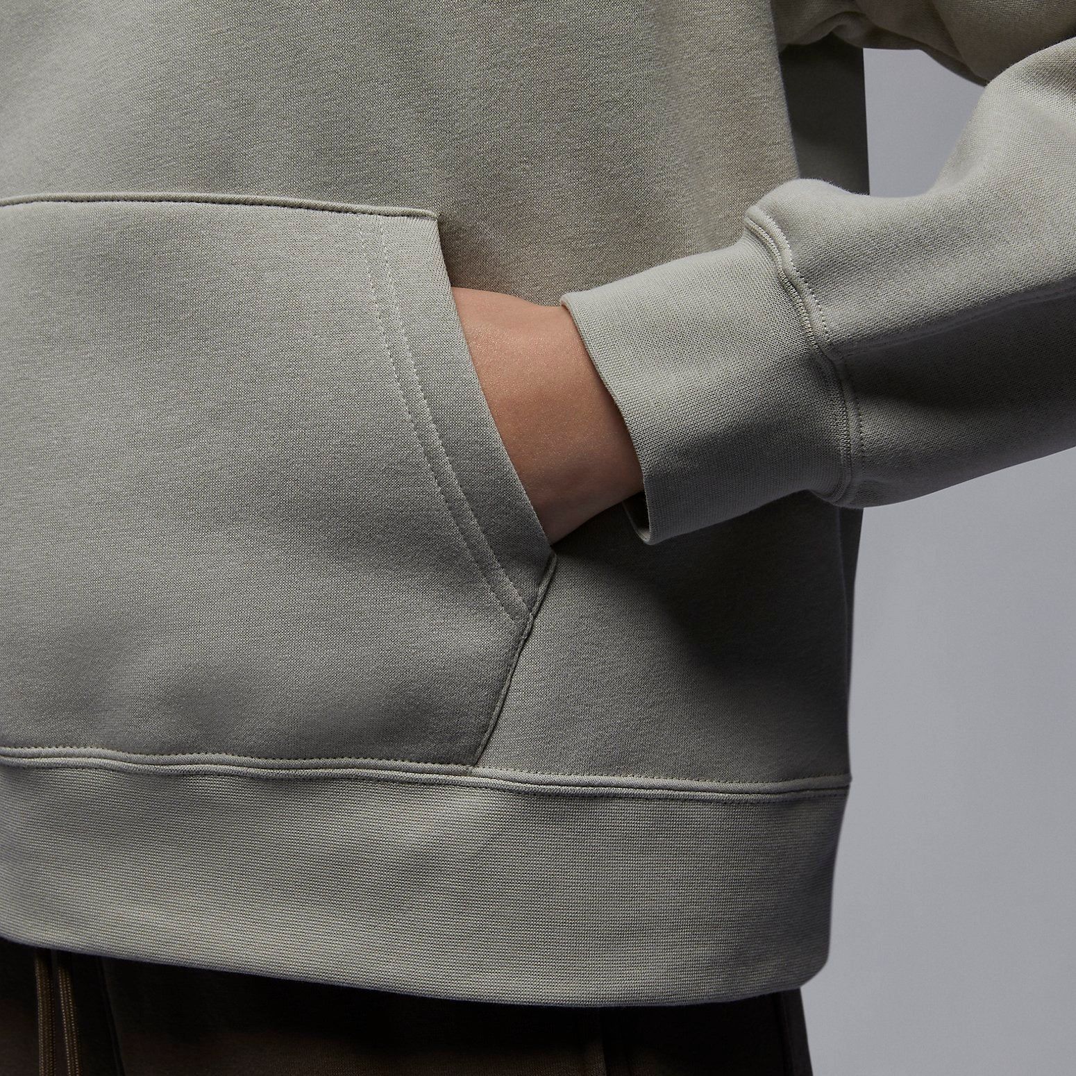 (WMNS) Air Jordan x Paris Saint-Germain Hoodie Asia Sizing 'Stone' DZ3267-230 sold by KicksCrew product image thumbnail 4