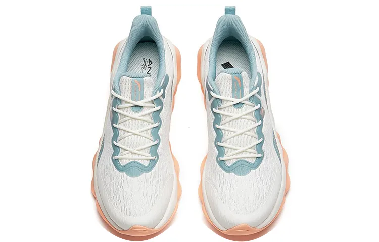 (WMNS) ANTA Running Series Sneakers 'White Orange Blue' 122215555-7 sold by KicksCrew product image thumbnail 3