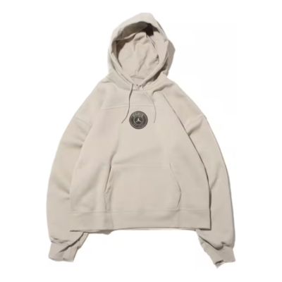 (WMNS) Air Jordan x Paris Saint-Germain Hoodie Asia Sizing 'Stone' DZ3267-230 sold by KicksCrew