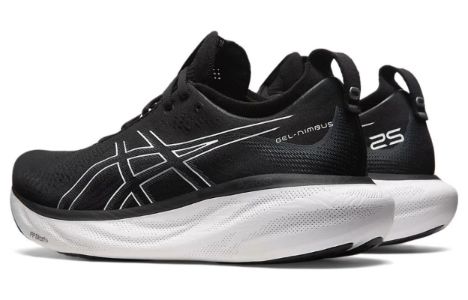 ASICS Gel-Nimbus 25 'Black Pure Silver' 1011B547-001 sold by KicksCrew