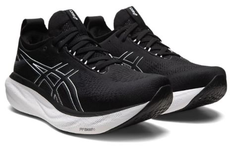 ASICS Gel-Nimbus 25 'Black Pure Silver' 1011B547-001 sold by KicksCrew