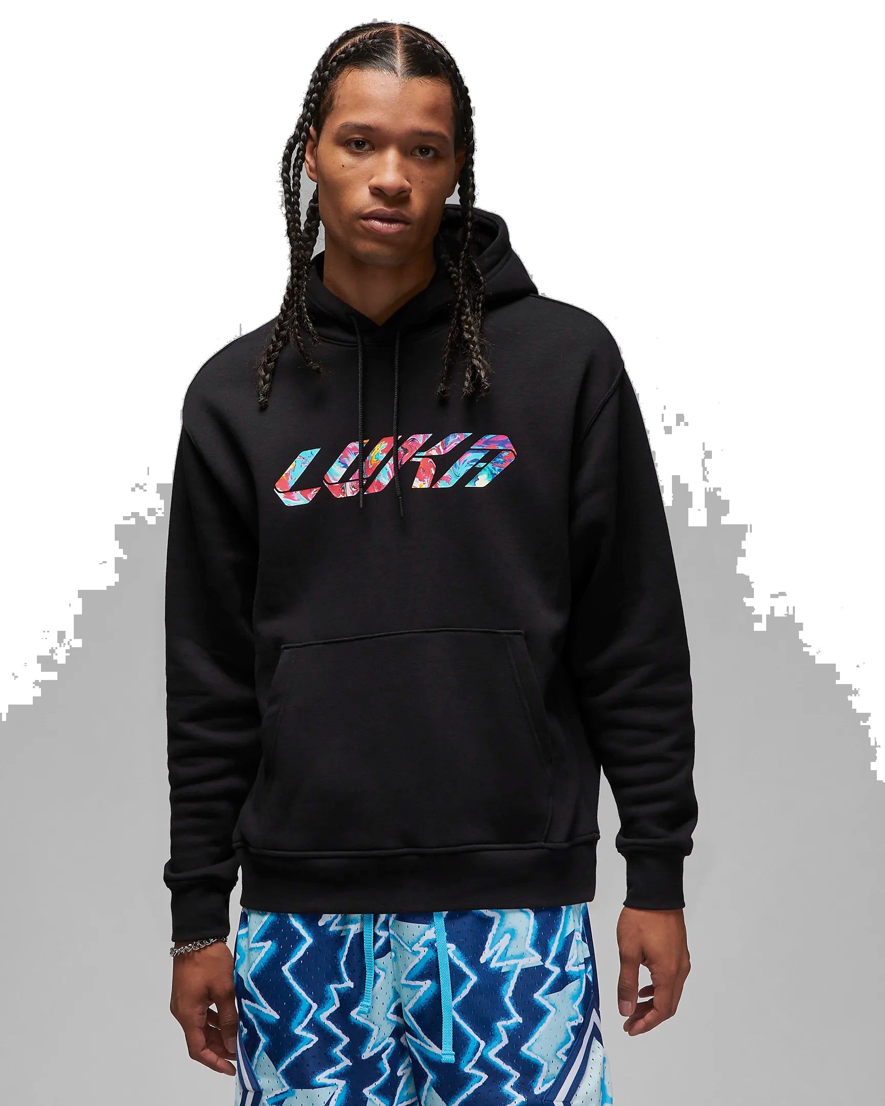 Air Jordan Luka Doni Apparel Logo Hoodie 'Black' FD0618-010 sold by KicksCrew product image thumbnail 2