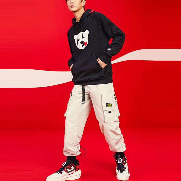 Men's ANTA x Coca-Cola/ Coca Cola Crossover Living Series Animal Printing Black 152148703-2 sold by KicksCrew product image thumbnail 4