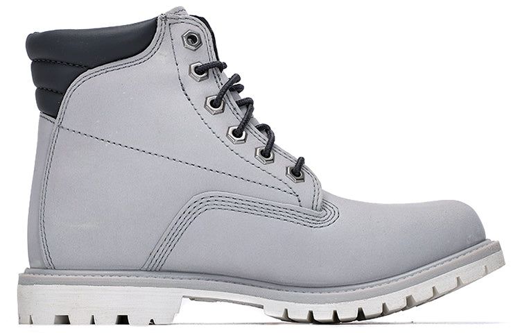 (WMNS) Timberland Waterville 6 Inch Waterproof Boots 'Light Grey' A2M1UM29 sold by KicksCrew product image thumbnail 2