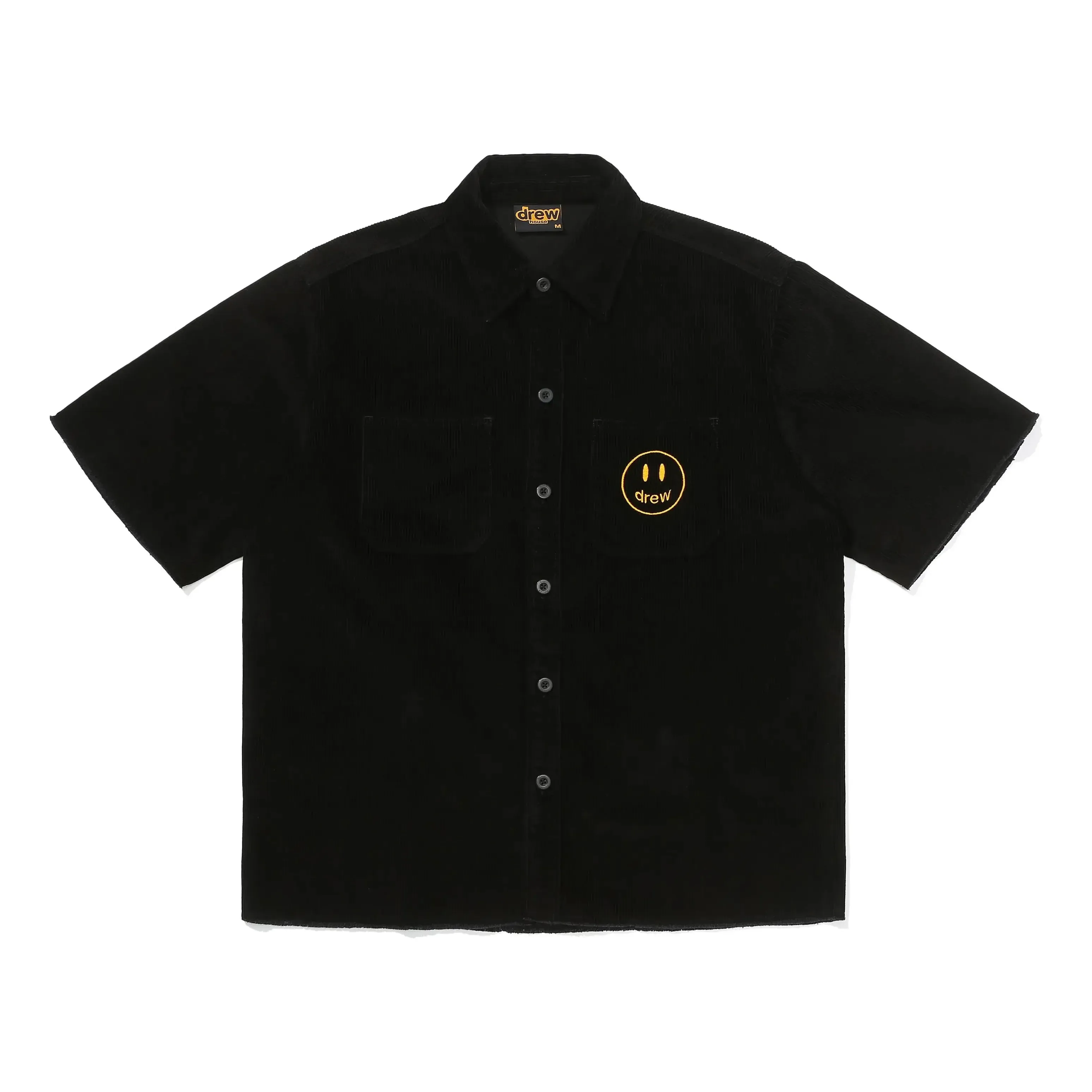 Drew House Corduroy Shirt 'Black' DH-C4361-BK sold by KicksCrew