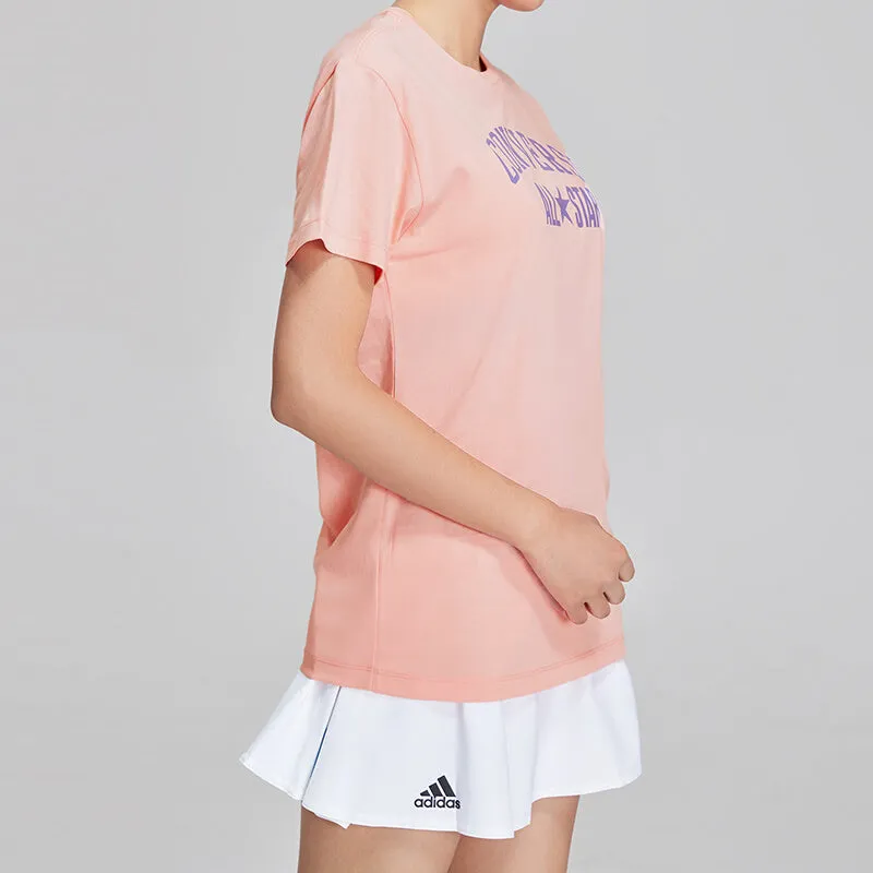 (WMNS) Converse Sport Graphic T-Shirt 'Pink Blue' 10017793-A02 sold by KicksCrew product image thumbnail 4
