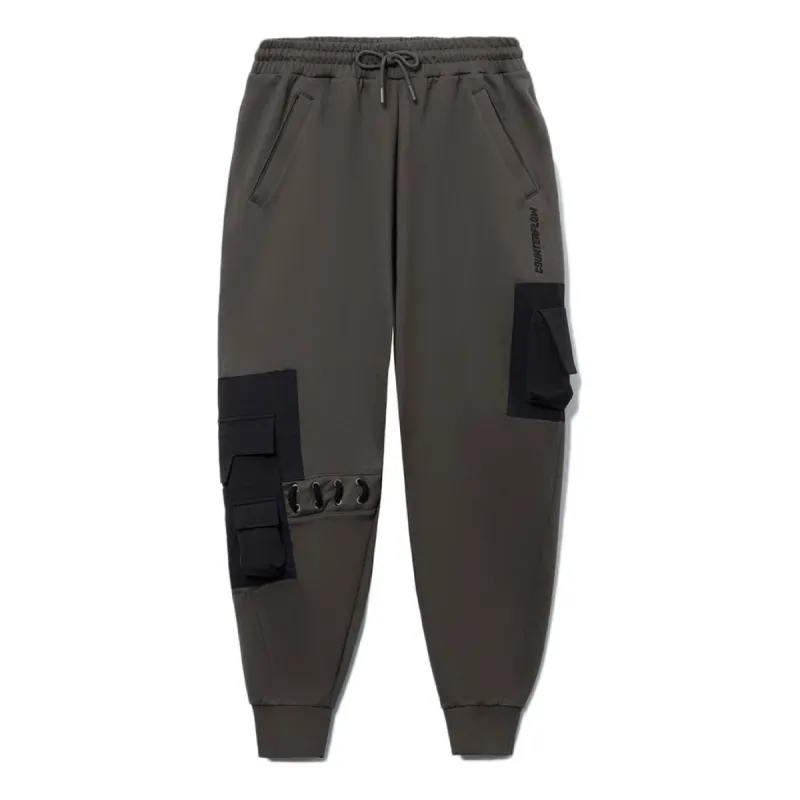 Li-Ning Counterflow Graphic Pocket Joggers Sweatpants 'Dark Grey' AKLRF39-4 sold by KicksCrew
