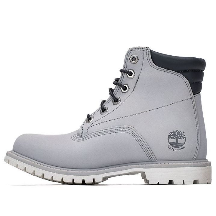 (WMNS) Timberland Waterville 6 Inch Waterproof Boots 'Light Grey' A2M1UM29 sold by KicksCrew
