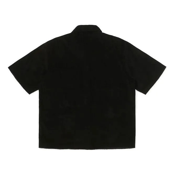 Drew House Corduroy Shirt 'Black' DH-C4361-BK sold by KicksCrew product image thumbnail 2