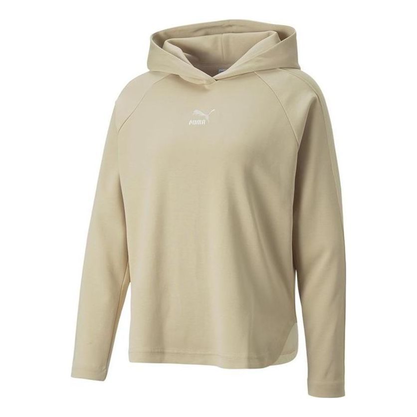 (WMNS) Puma T7 Hoodie 'Beige' 537573-67 sold by KicksCrew