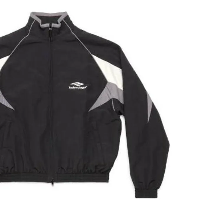 Balenciaga 3B Sports Icon Tracksuit Jacket 'Black' 751726TOO481000 sold by KicksCrew product image thumbnail 5