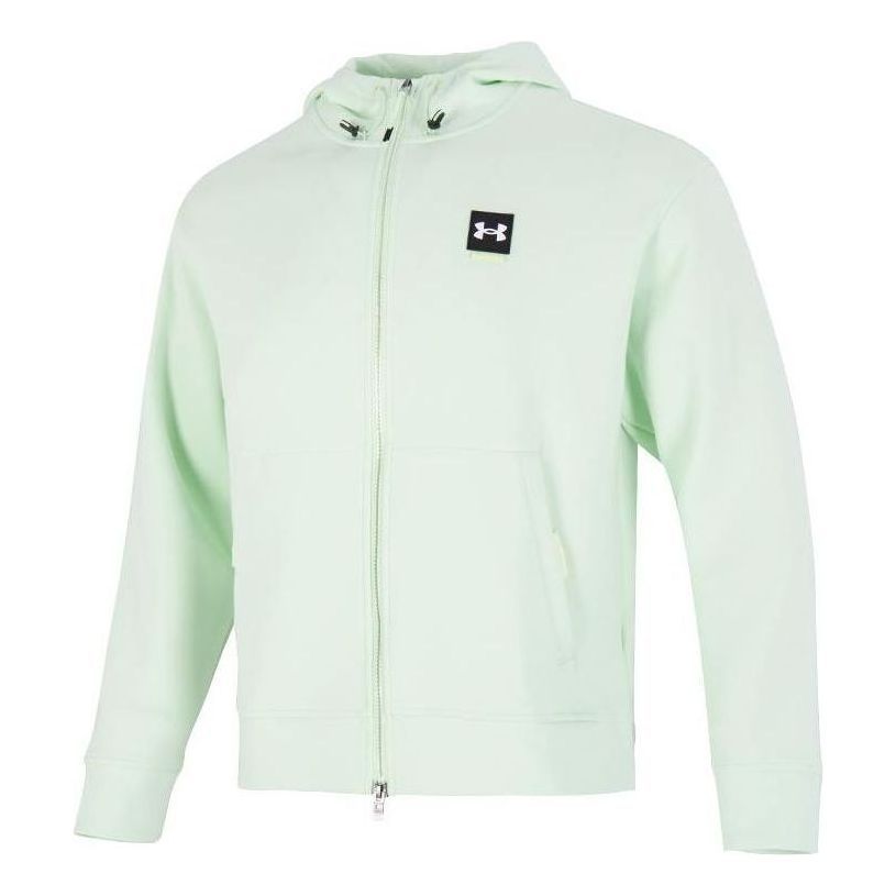 Under Armour Full Zip Hoodie 'Green' 1373801-369 sold by KicksCrew
