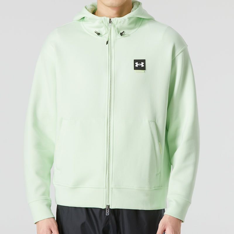 Under Armour Full Zip Hoodie 'Green' 1373801-369 sold by KicksCrew product image thumbnail 2