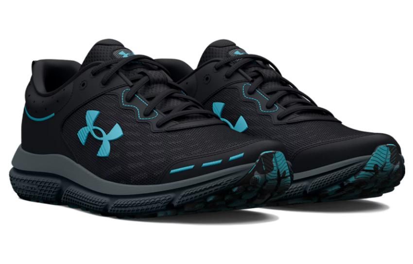 Under Armour Charged Assert 10 'Black Blue Surf' 3026175-003 sold by KicksCrew product image thumbnail 3