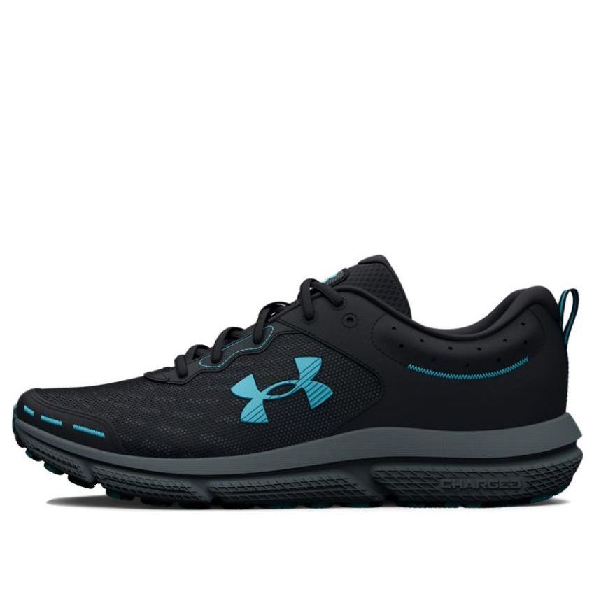 Under Armour Charged Assert 10 'Black Blue Surf' 3026175-003 sold by KicksCrew