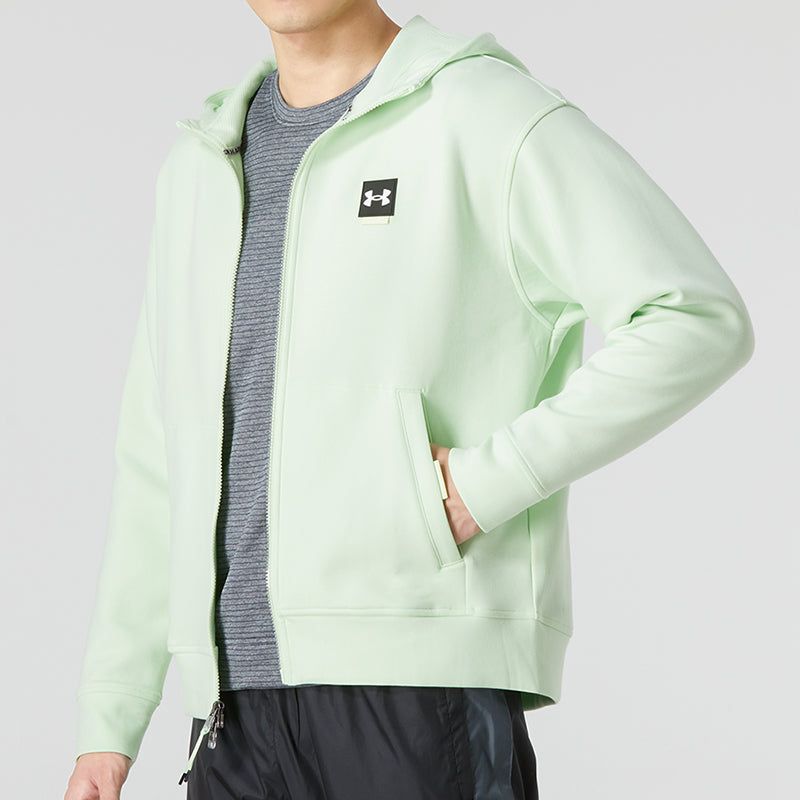 Under Armour Full Zip Hoodie 'Green' 1373801-369 sold by KicksCrew product image thumbnail 4