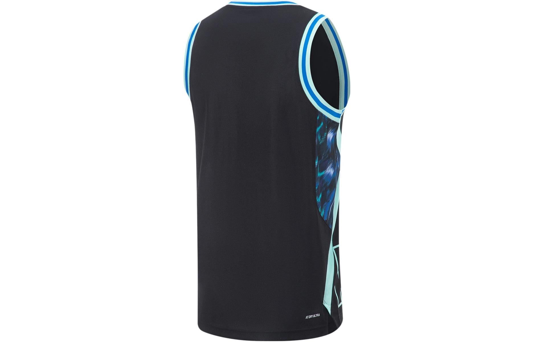 Li-Ning Way Of Wade Graphic Basketball Jersey 'Black Ocean' AAYT535-11 sold by KicksCrew product image thumbnail 2