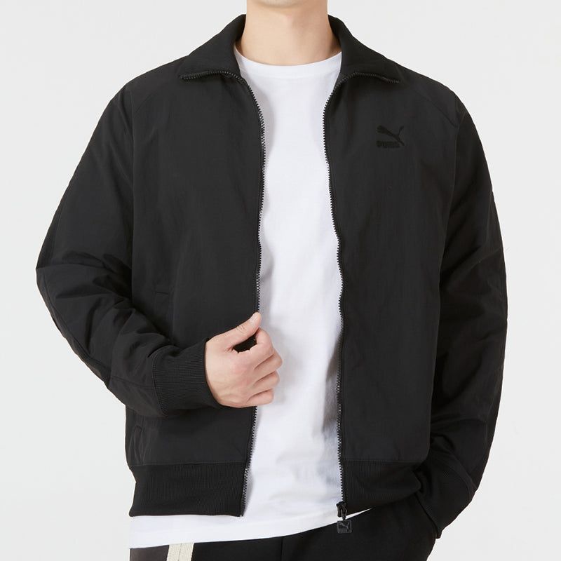 Puma T7 Crinkled Track Jacket 'Black' 535557-01 sold by KicksCrew product image thumbnail 3