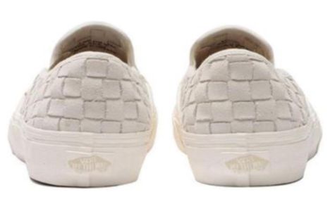 Vans Leather Weave Slip-On VR3 SF 'Marshmallow' VN0A4BX8QC5 sold by KicksCrew