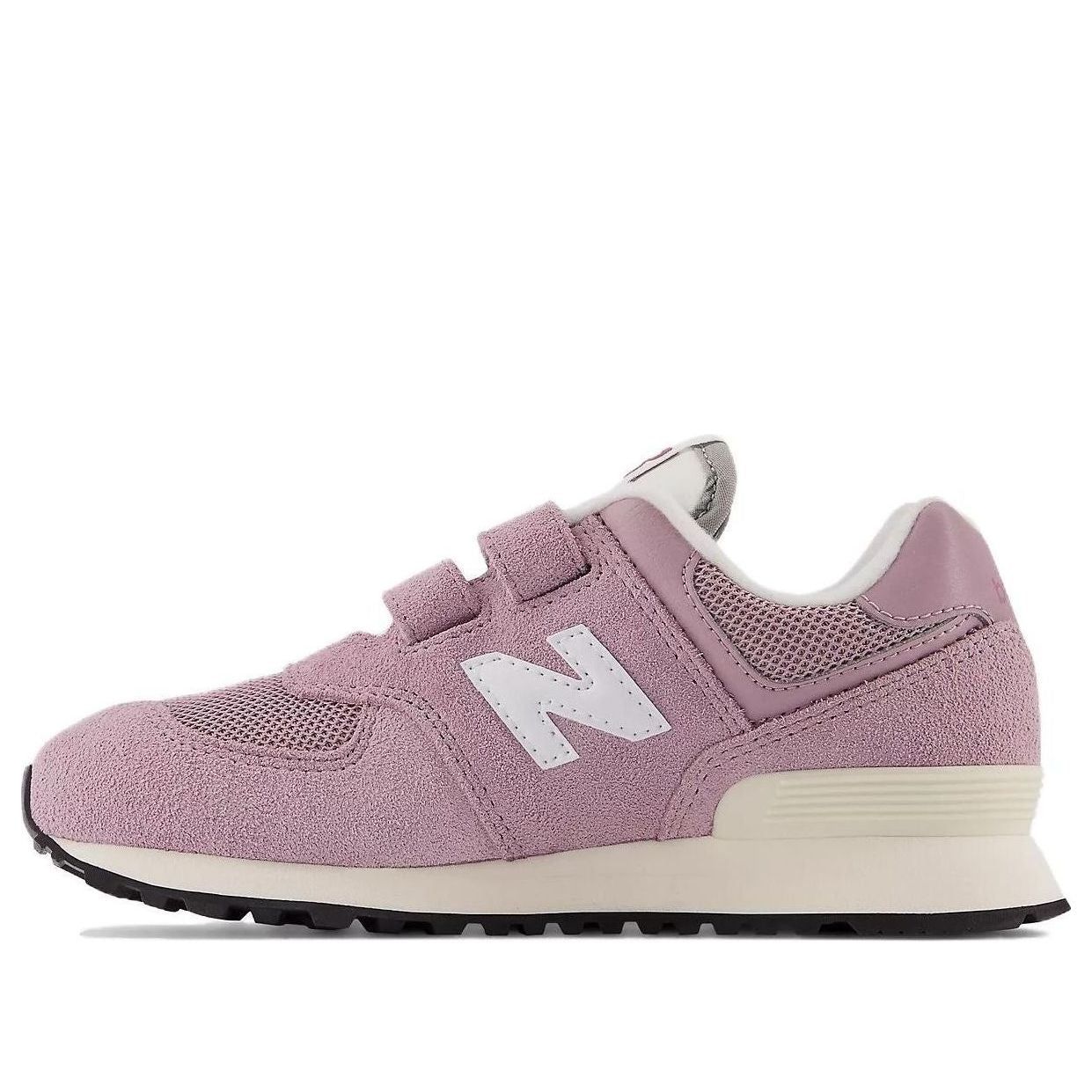 (PS) New Balance 574 Hook & Loop Shoes 'Pink White' PV574PV1 sold by KicksCrew