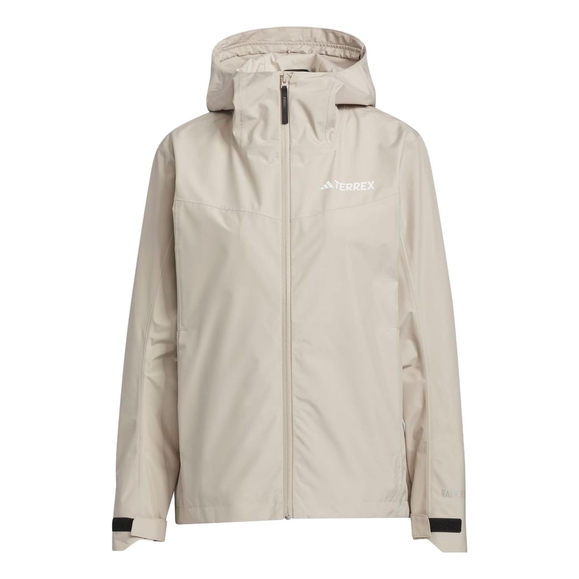 (WMNS) adidas Terrex Rain.Rdy Transitional Jacket 'Beige' IL8906 sold by KicksCrew