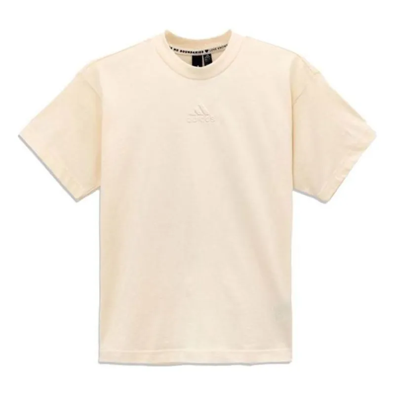 adidas Sportswear T-Shirt 'Wonder White Pink' HU0122 sold by KicksCrew