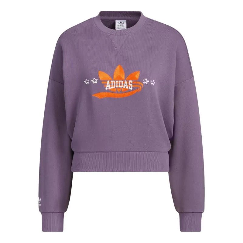 (WMNS) adidas originals Sportswear Hoodie Logo 'purple' IN1053 sold by KicksCrew