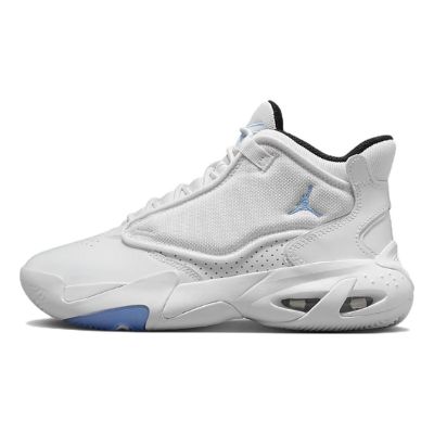 (GS) Air Jordan Max Aura 4 'White University Blue' DQ8404-100 sold by KicksCrew