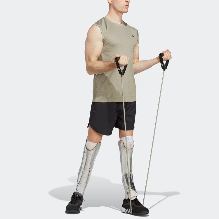 adidas Hiit Engineered Tank 'Silver Green' IC2009 sold by KicksCrew product image thumbnail 4