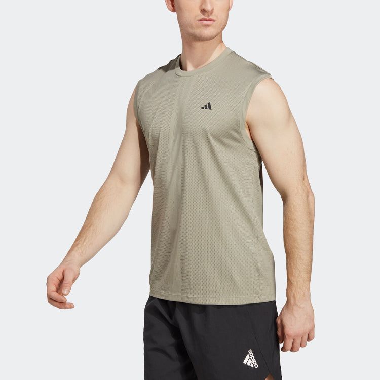 adidas Hiit Engineered Tank 'Silver Green' IC2009 sold by KicksCrew product image thumbnail 2