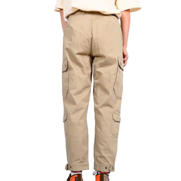 (WMNS) Converse Woven Cargo Utility Pants 'Beige' 10019438-A01 sold by KicksCrew product image thumbnail 4