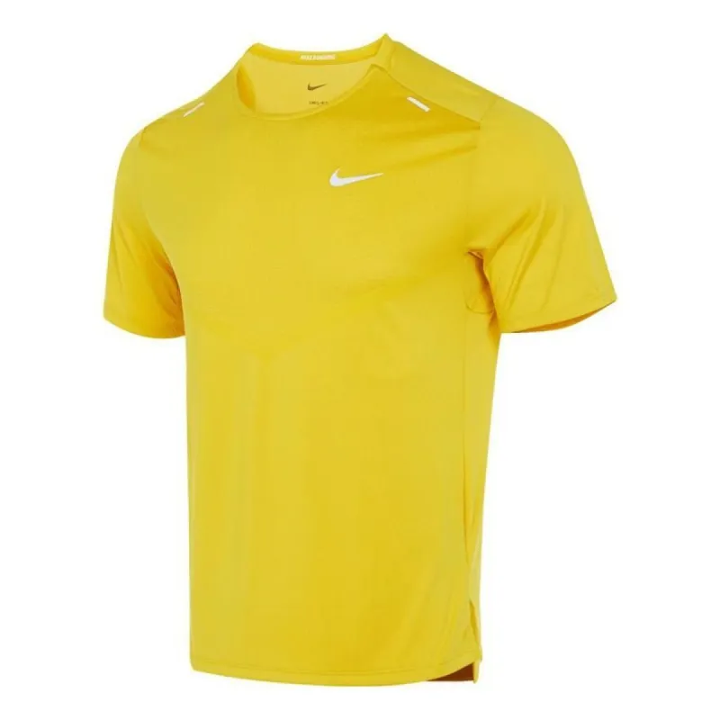 Nike Rise 365 Dri-fit Short-sleeve Running Top 'Yellow' CZ9185-709 sold by KicksCrew
