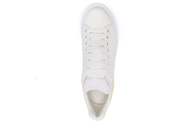 (WMNS) Alexander McQueen Oversized Sneaker 'White Sand' 553770WIBNA9758 sold by KicksCrew product image thumbnail 4