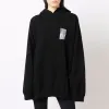 Balenciaga Barcode Cotton Hoodie 'Black' 651799TKVE61070 sold by KicksCrew