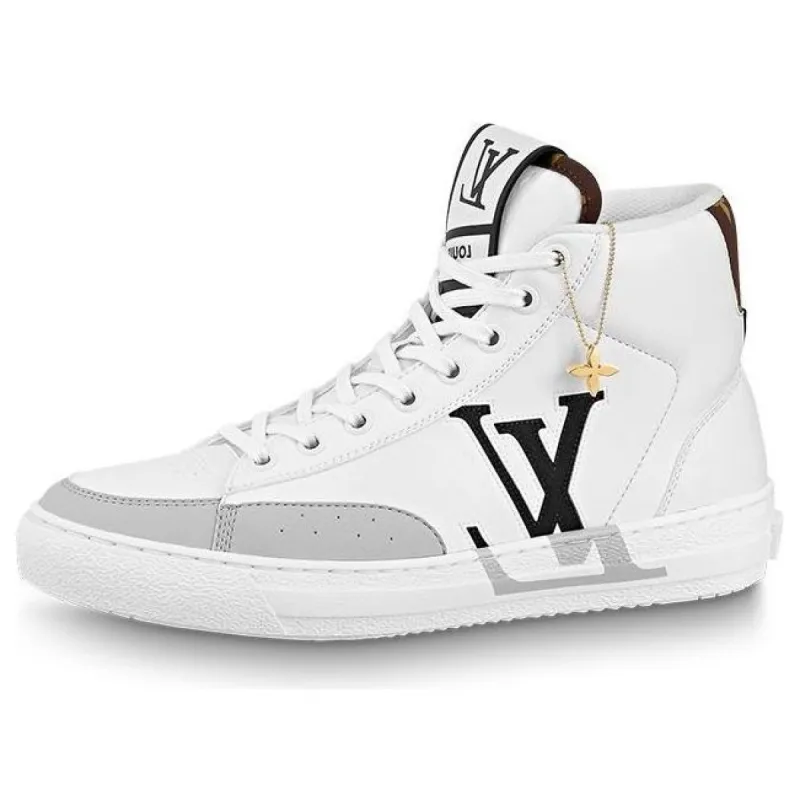 (WMNS) LOUIS VUITTON LV Charlie Ankle Sneakers 'White' 1A99AZ sold by KicksCrew