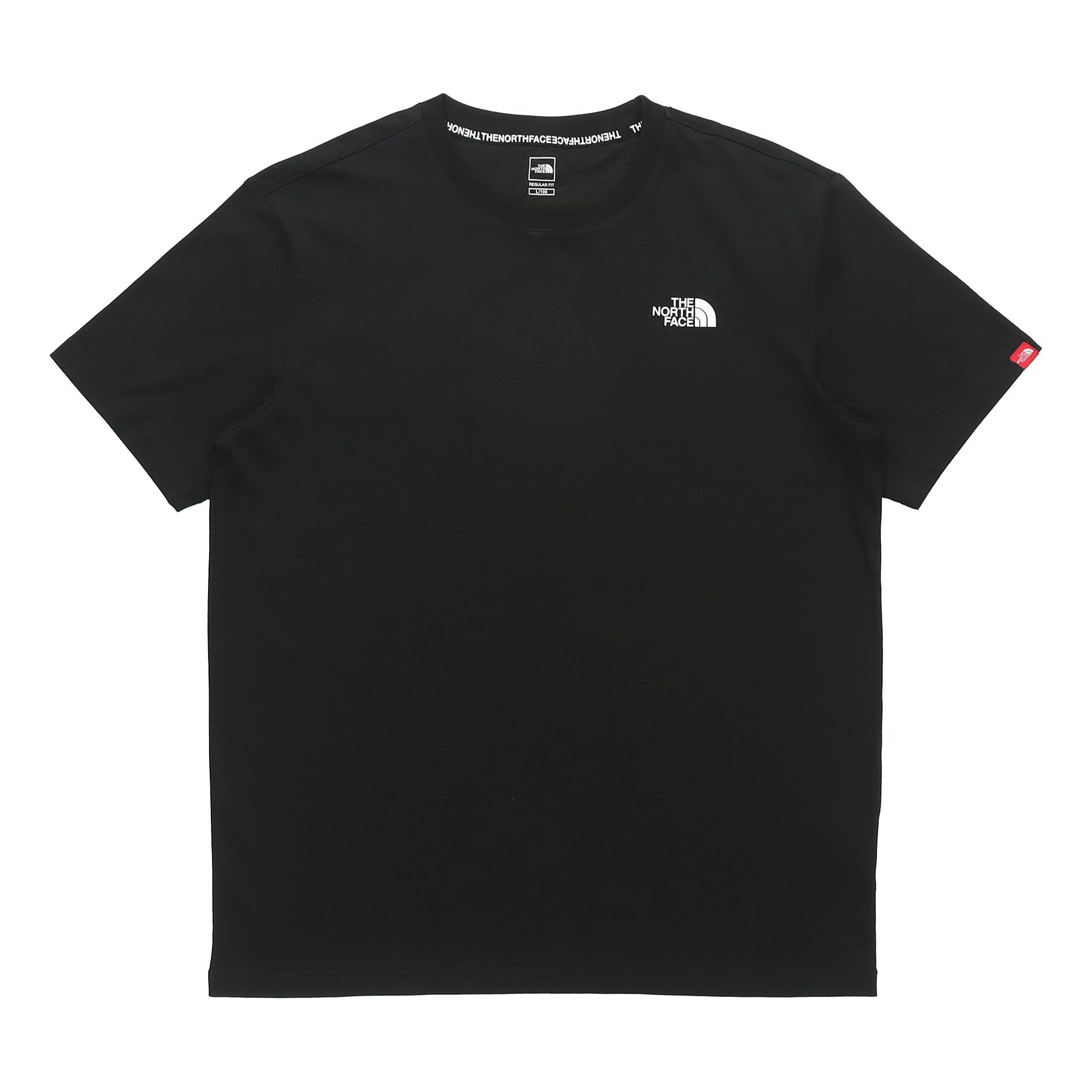 THE NORTH FACE Essential Logo T-shirt 'Black' NT7UM10A sold by KicksCrew